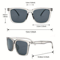 Men's Casual Sunglasses UV Resistant for Holiday Outdoor Beach