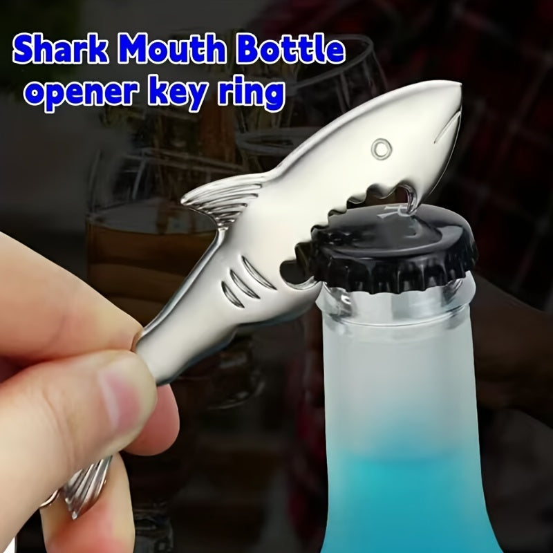Shark Keychain Bottle Opener Fish Beer Keychain Charm