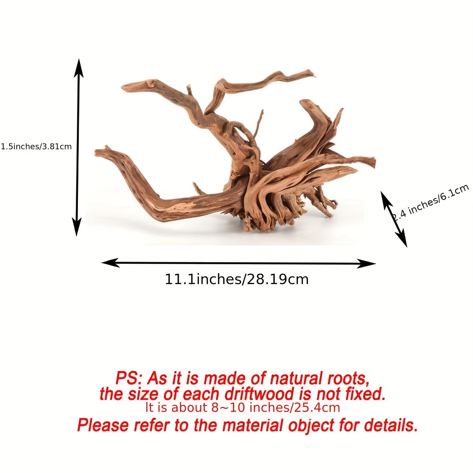 Natural Tree Roots Driftwood Aquarium Fish Tank Decoration