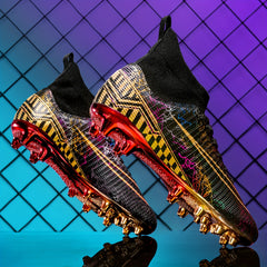 High Top Non Slip AG Football Cleat for Boys