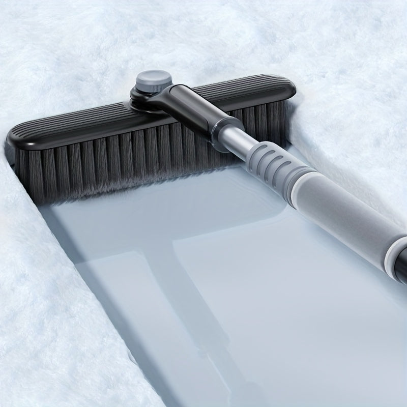 Retractable Snow Brush Ice Scraper Car Windshield Window Glass