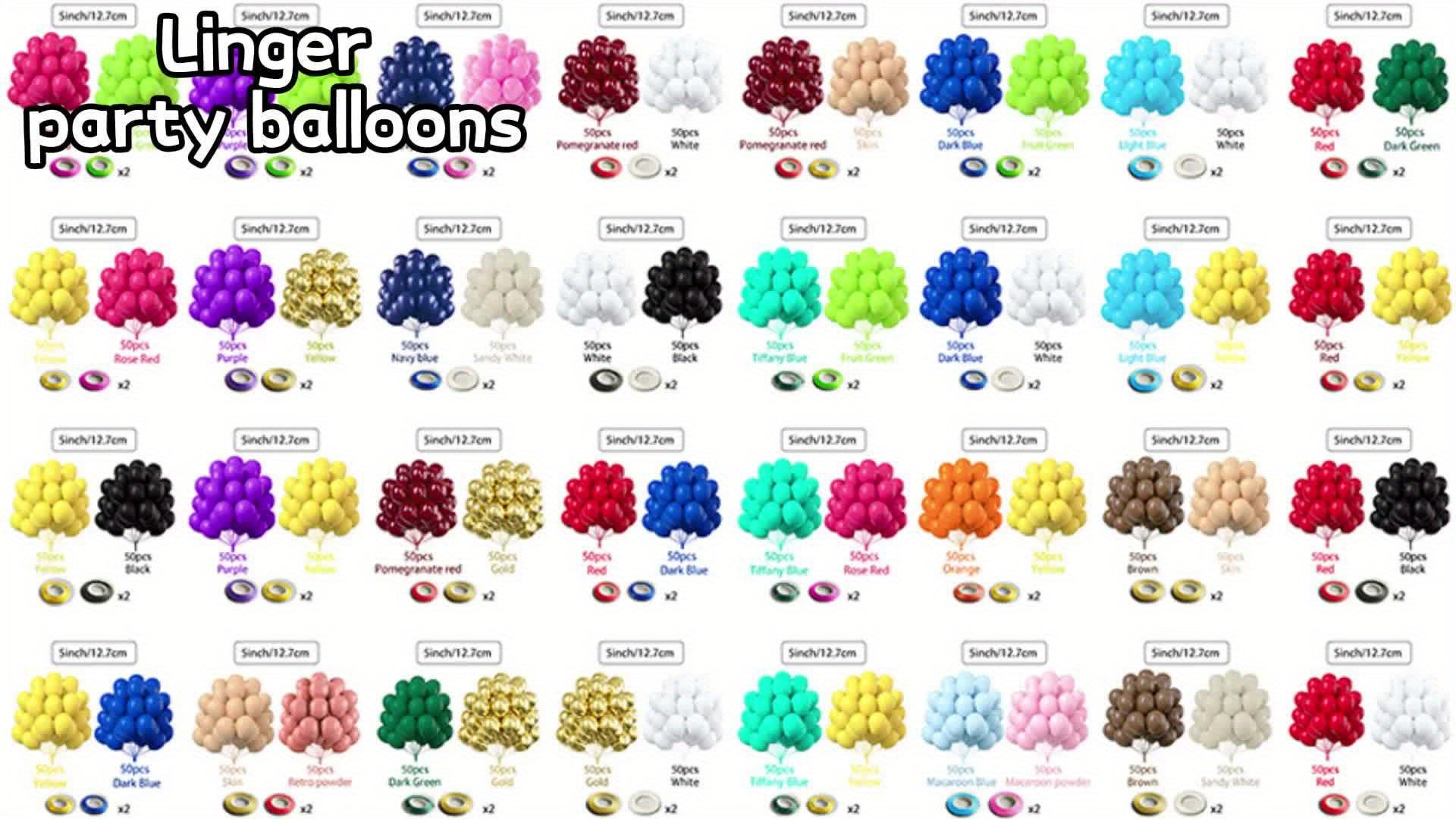 3 Layer Cake Aluminum Balloon Birthday Party Decoration with Colorful Candle