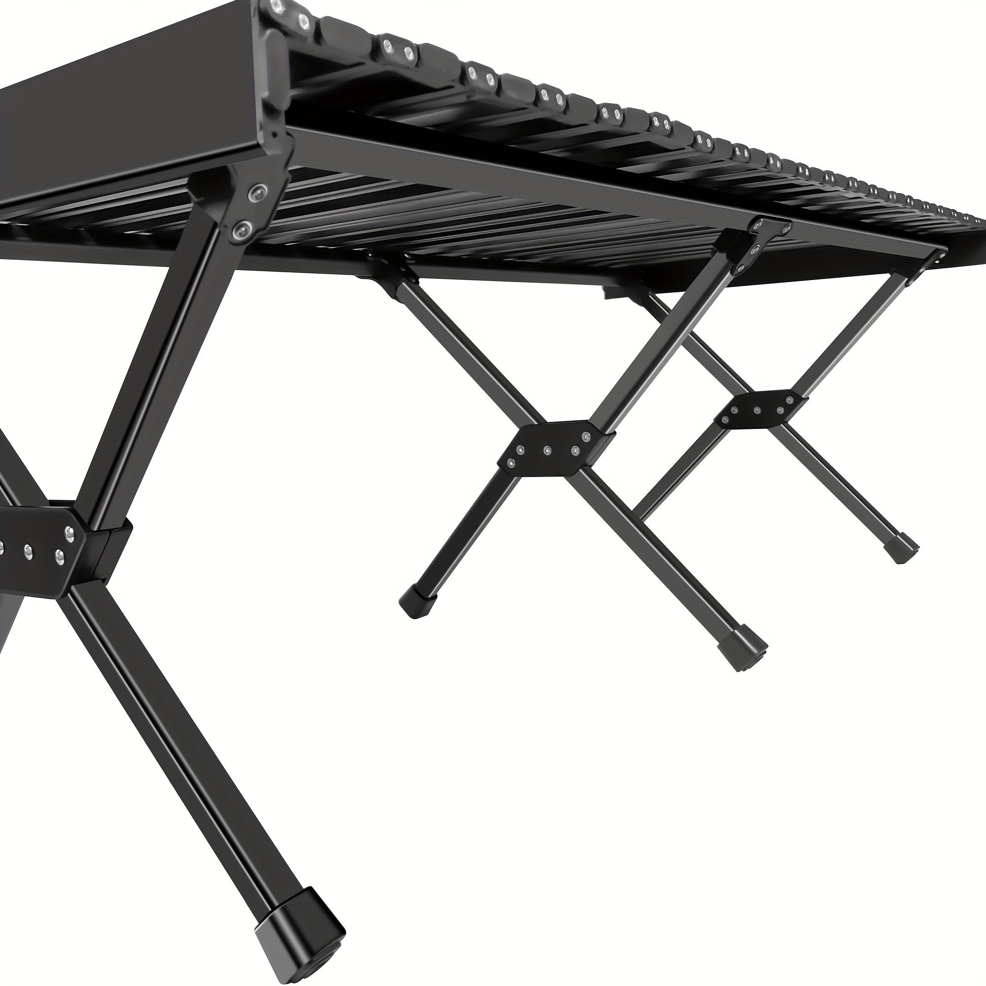 Portable Aluminum Folding Table with Carrying Bag for Indoor Outdoor Picnic
