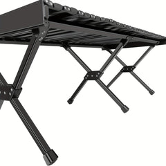 Portable Aluminum Folding Table with Carrying Bag for Indoor Outdoor Picnic