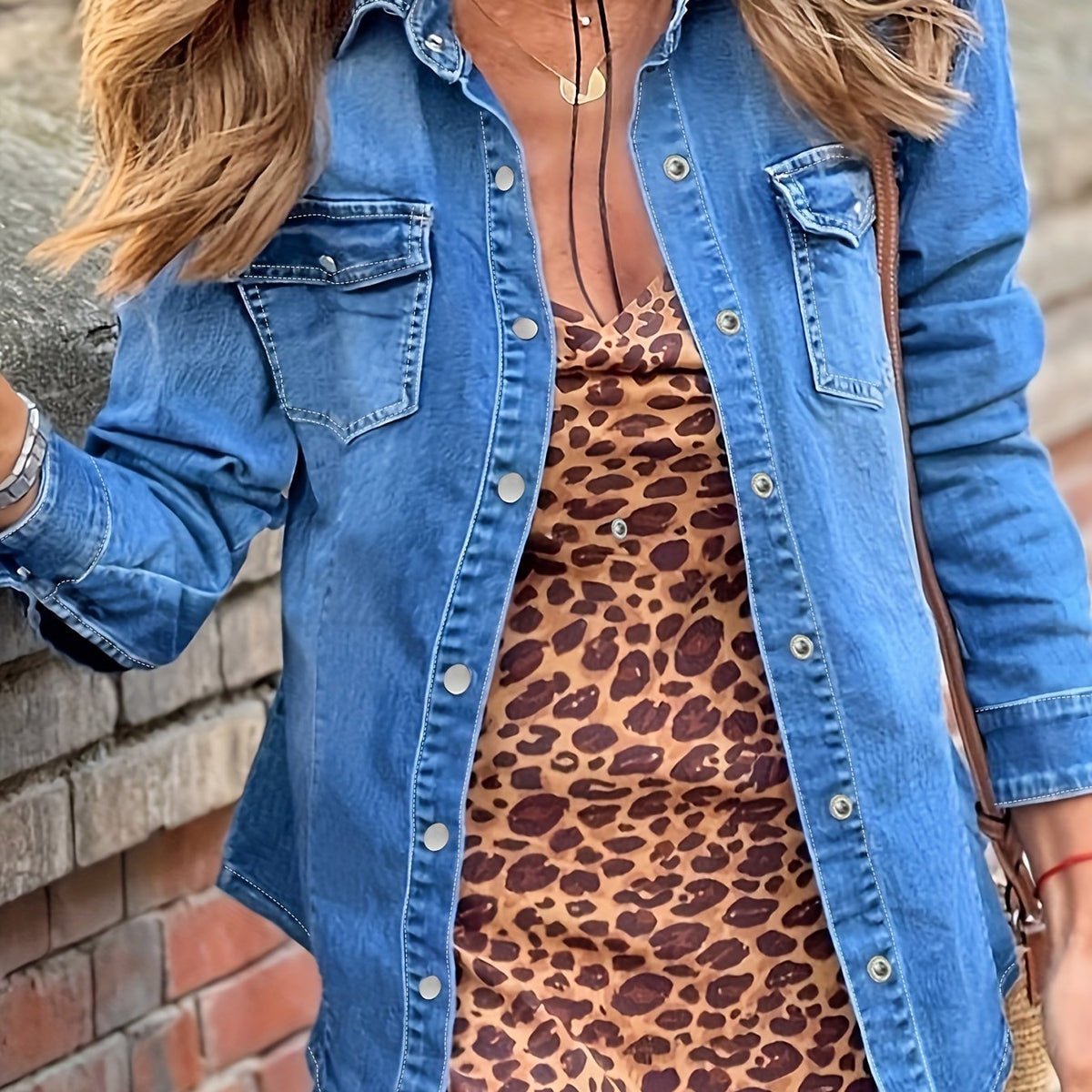 Long Sleeves Denim Jacket for Women