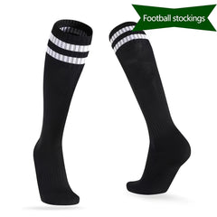 Unisex Football Socks Striped Breathable Sweat Absorbing Sports Socks