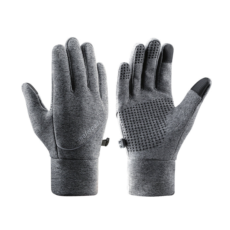 Waterproof Touch Screen Gloves with Fleece Lining Unisex