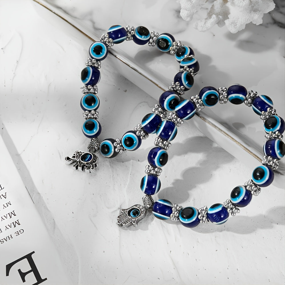 Devil's Eye Bracelet Turtle Butterfly Eye Pendant Bracelet