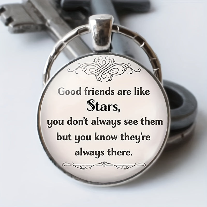 Retro English Keychain For Men Bag Purse Accessories For Men