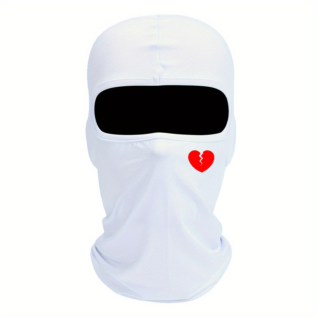 Love Print Face Mask Pullover Hat Outdoor Cycling Balaclava