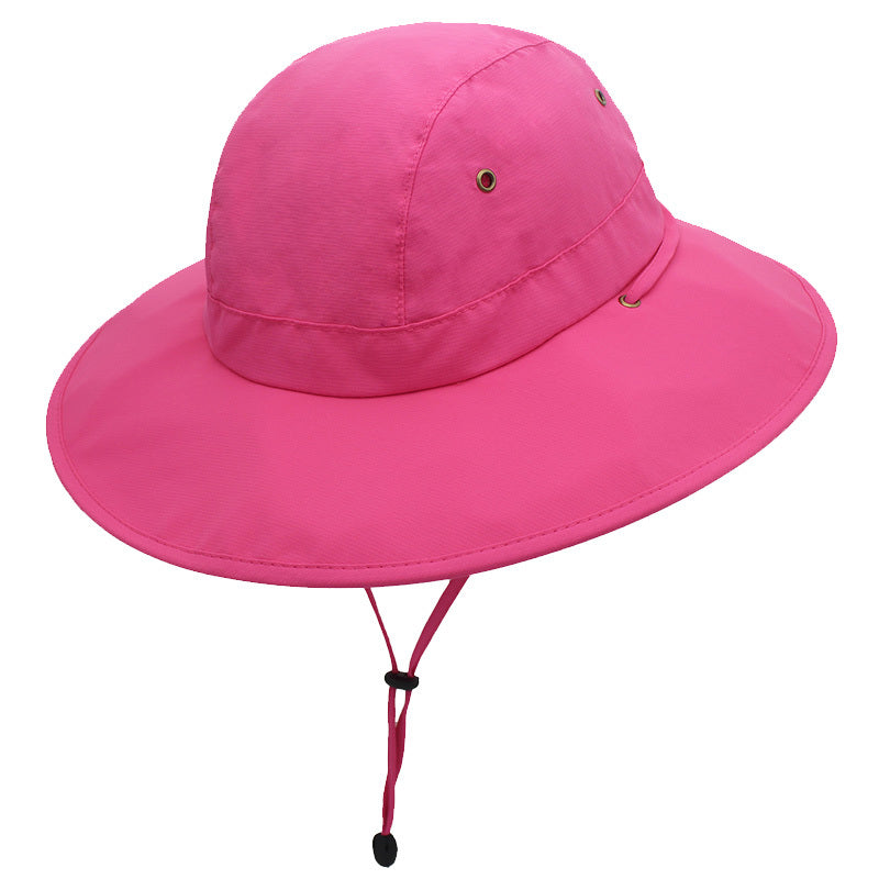Wide Brim Waterproof Fisherman Hat Sunshade Outdoor Summer Hat