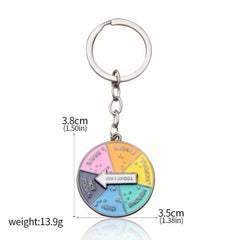 Rainbow Keychain For Men