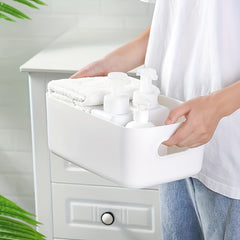 Large Capacity Office Supplies Storage Box Plastic Storage