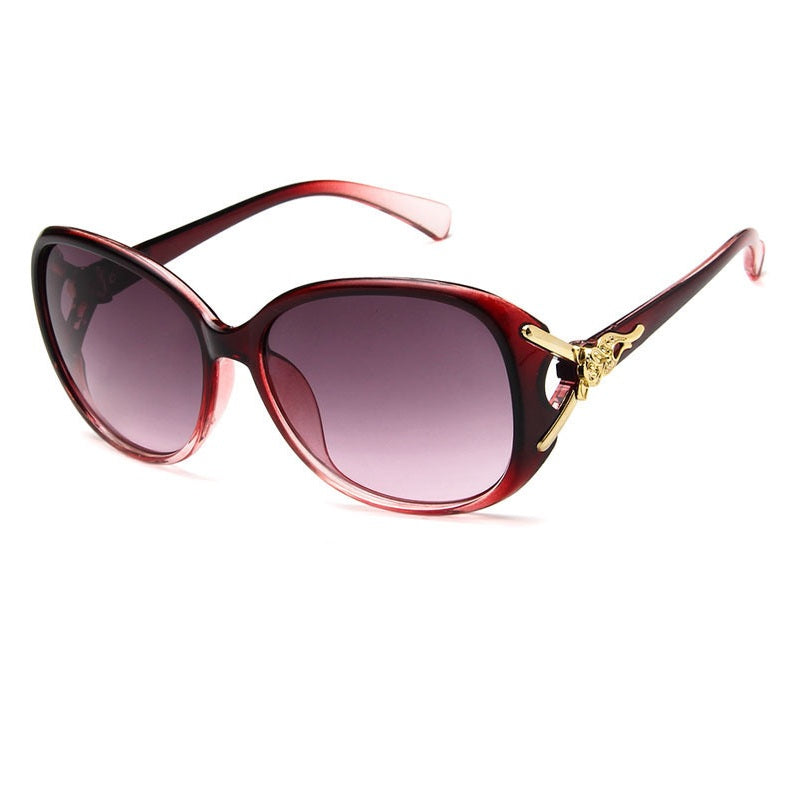 Oversized Sunglasses Women UV Protection Vintage Big Frame Sun Glasses
