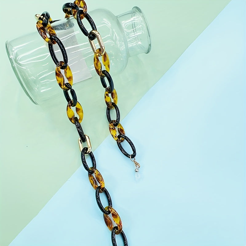 Acrylic Glasses Rope Chain for Anti-drop, Hanging Neck, Clear