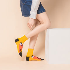 3 Pairs Street Lifestyle Socks Pack High Cotton For Skateboard