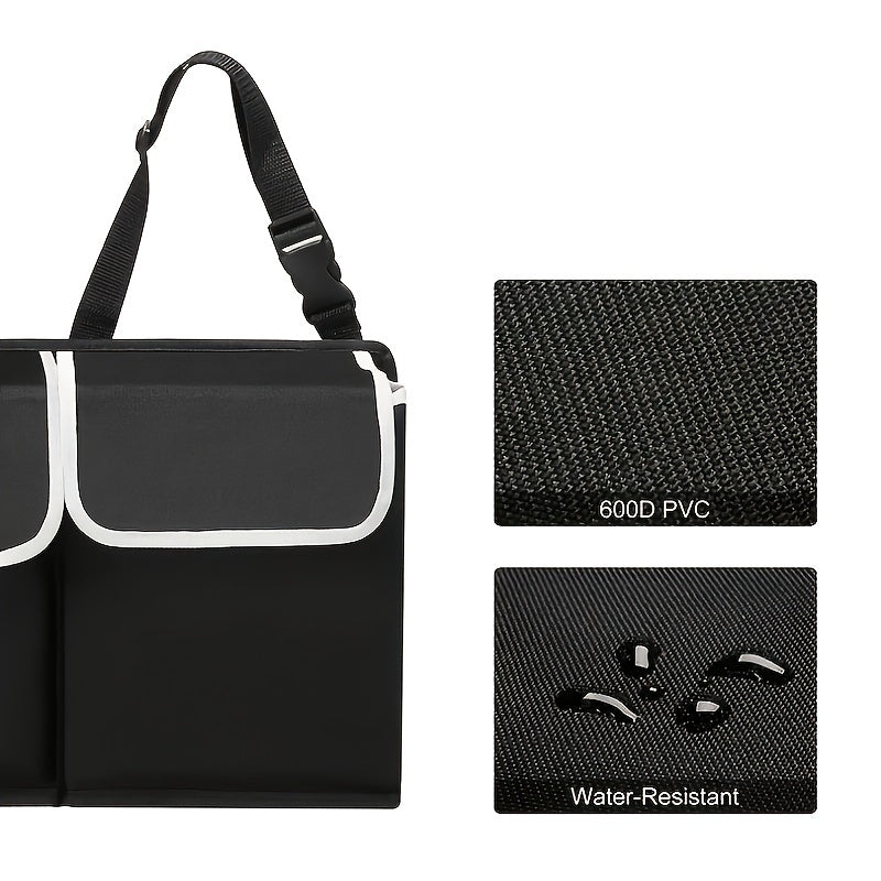 Car Back Seat Trunk Storage Bag Organizer Waterproof Oxford Cloth