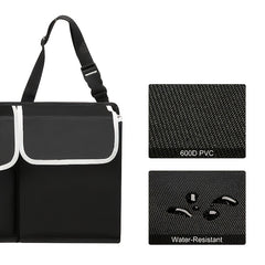 Car Back Seat Trunk Storage Bag Organizer Waterproof Oxford Cloth