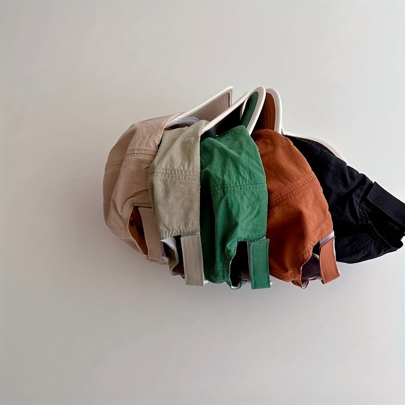 Kids Embroidered Baseball Cap, Quick Drying, Soft Top