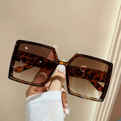 Oversized Square Sunglasses UV400 Sun Shades Glasses for Men Women