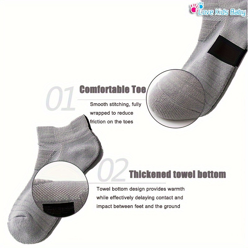 Unisex Kid's Sport Socks Towel Sole Quick Dry Non Slip Socks