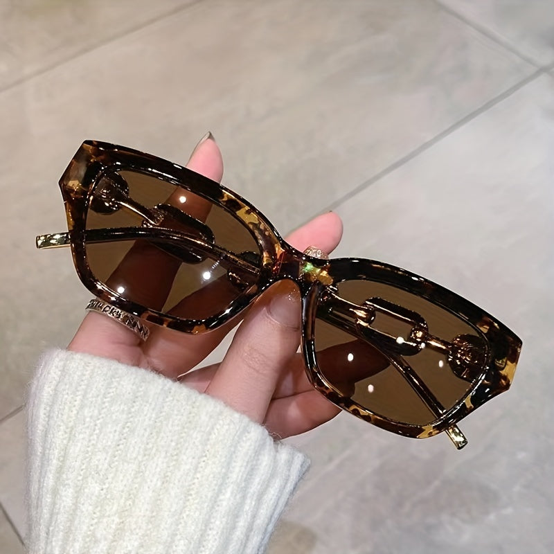 Y2K Cat Eye Sunglasses Chain Charm UV400