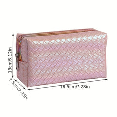 Laser Makeup Bag Zipper Storage Bag Toiletry Wash Bag