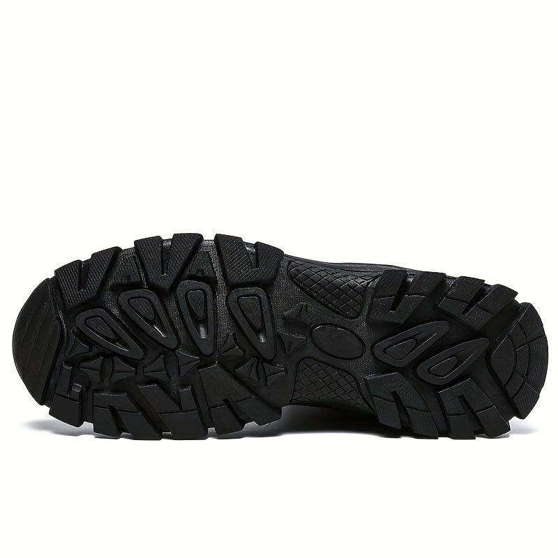 Men's High Top Tactical Work Boots Non Slip Durable Outdoor Hiking