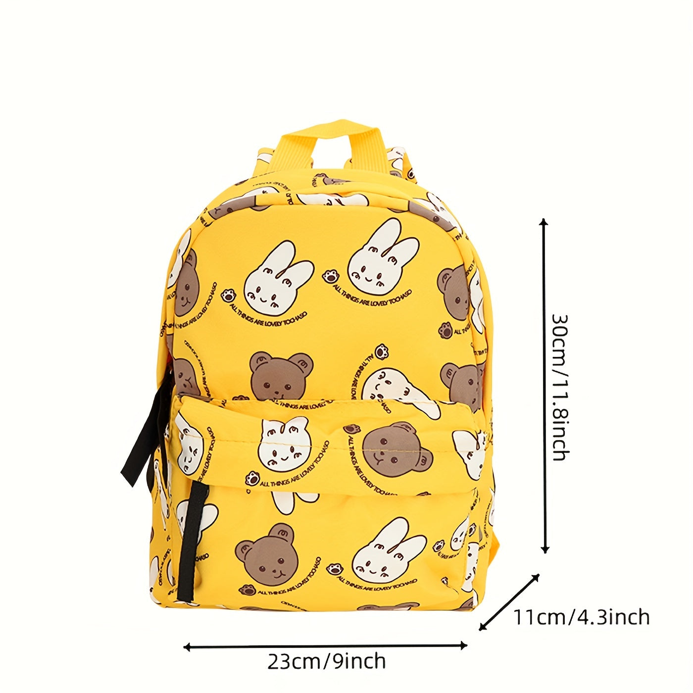 Kids Backpack Cartoon Rabbit Bear School Bag