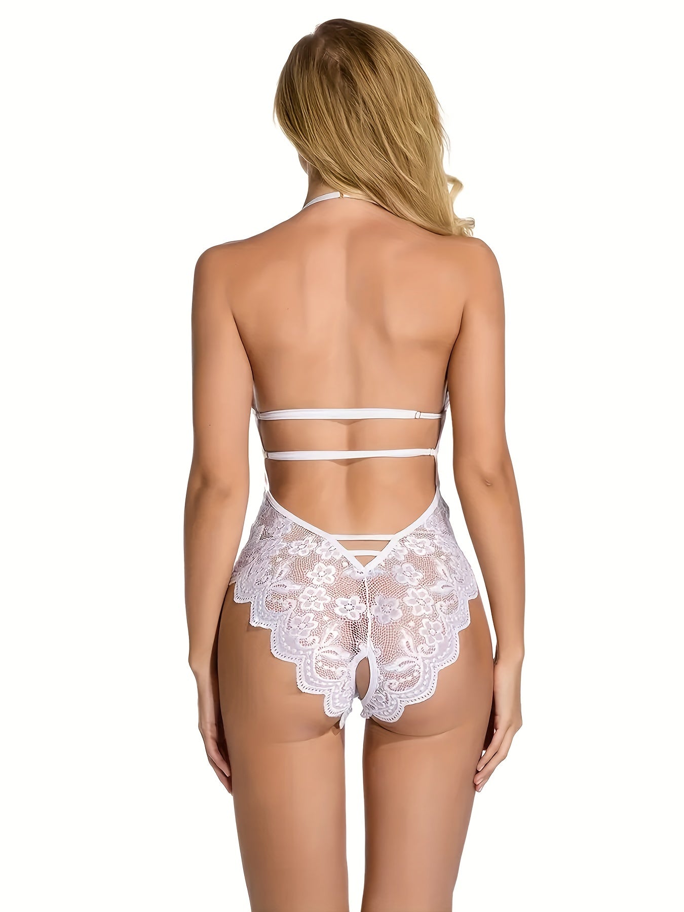 Sexy Lace Teddy Bodysuit Lingerie Negligee