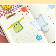 Childhood Cartoon Sticky Notes Creative Combo Postnote Paper Memo