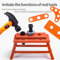 Children's Toolbox Set Toy for Baby Repair Pretend Play