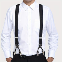 Men's Y Type Elastic Suspenders Adjustable Trousers Suspenders