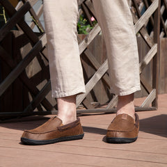 Men's Casual No Tie Lightweight Slip On House Shoes