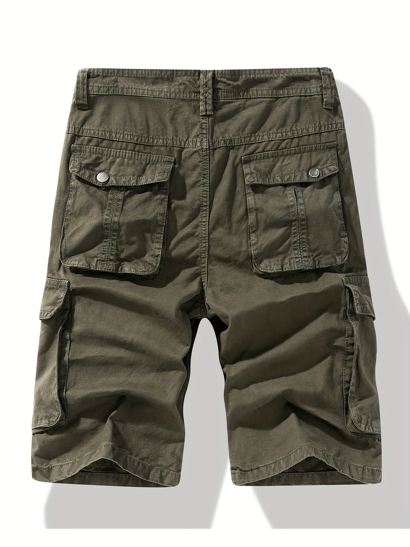 Men's Cargo Shorts with Flap Pockets for Spring & Summer