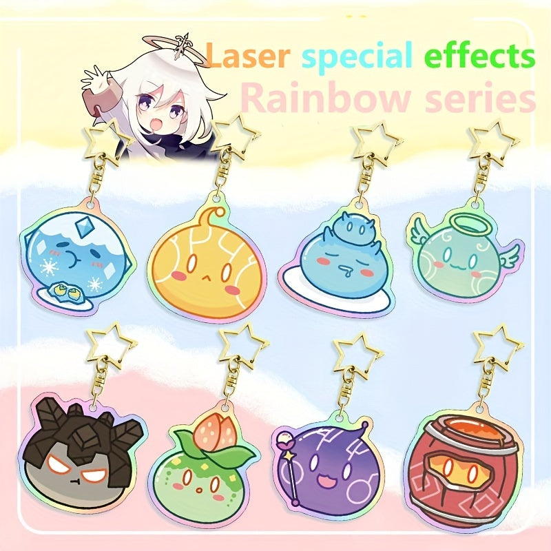 Shining Star Anime Rain Boy Girl Character Figure Toy Decoration