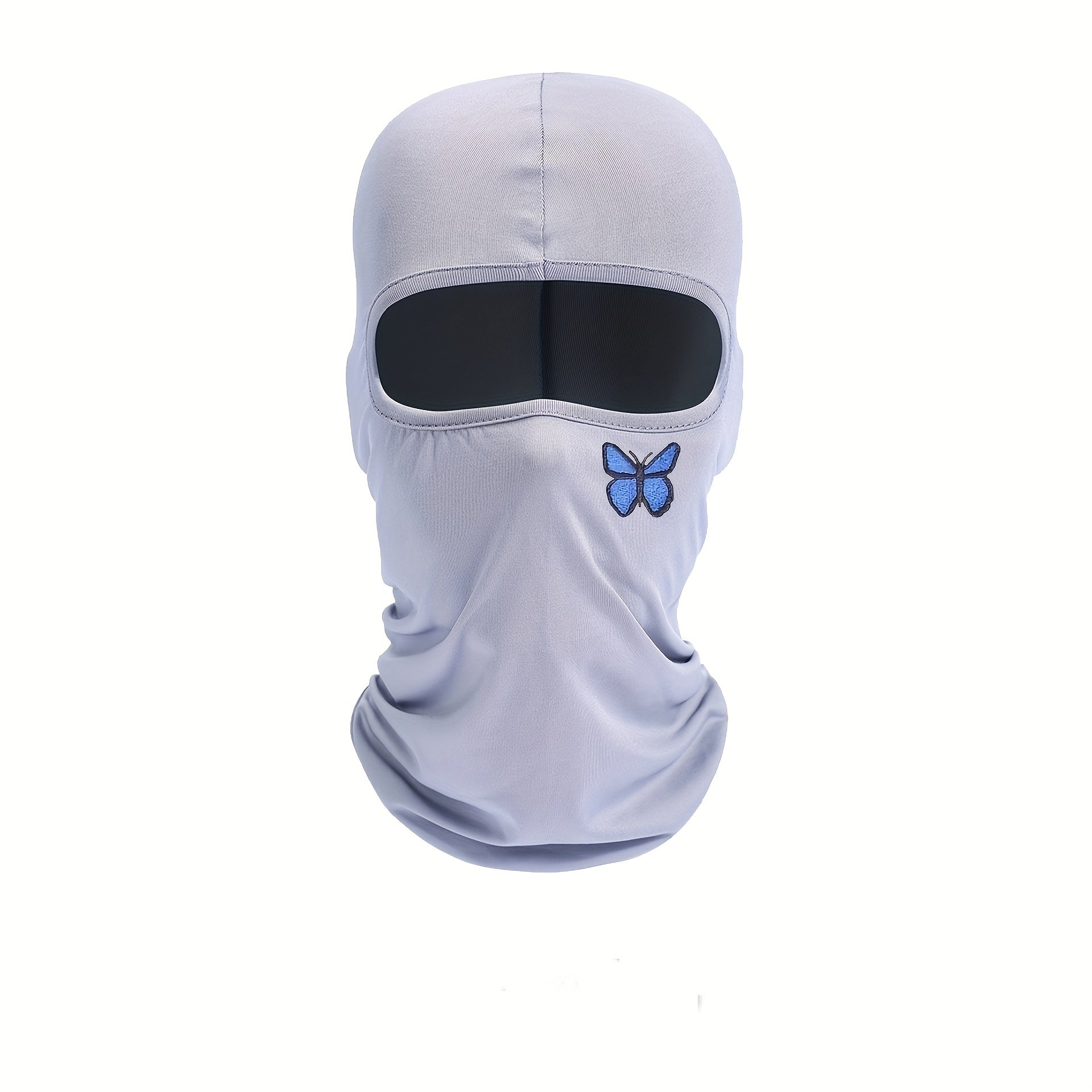 Butterfly Embroidery Balaclava Hip Hop Ski Mask Outdoor Sports