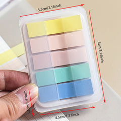 100 Sheets PET Sticky Notes Index Stickers Boxed