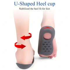 Orthotic Insoles Flat Feet O Shaped Legs Arch Support Shoe Inserts