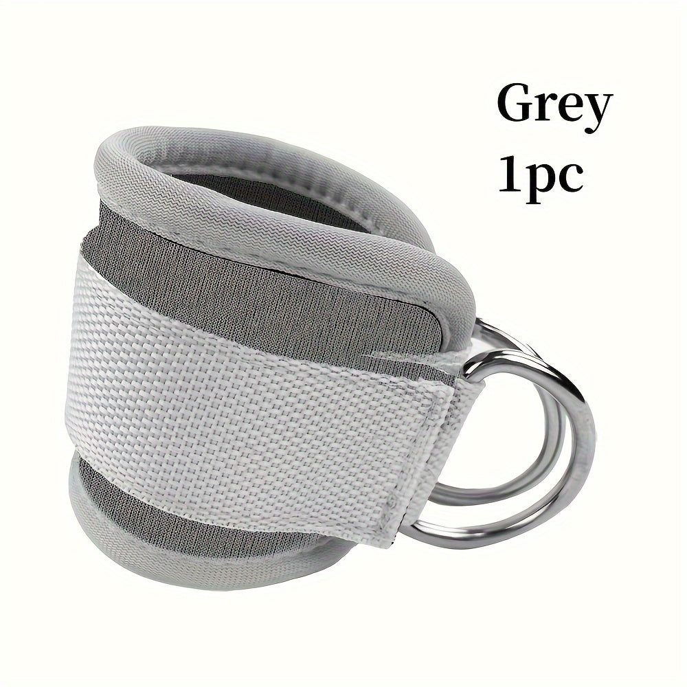 Adjustable Dumbbell Padded Ankle Strap Resistance Band Gym Kickback Cuffs