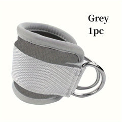 Adjustable Dumbbell Padded Ankle Strap Resistance Band Gym Kickback Cuffs