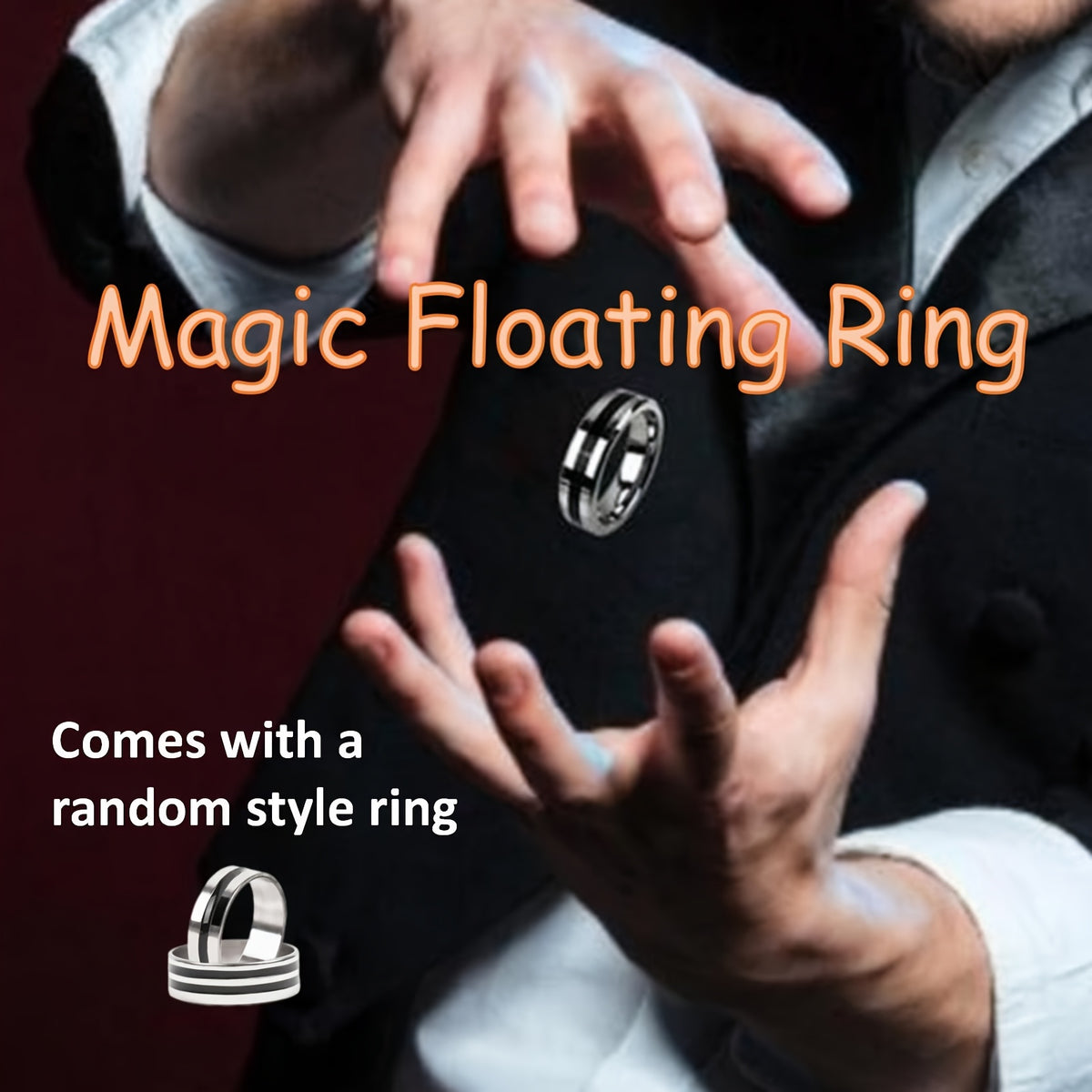 Floating Ring Invisible Thread Wax Set Magic Props