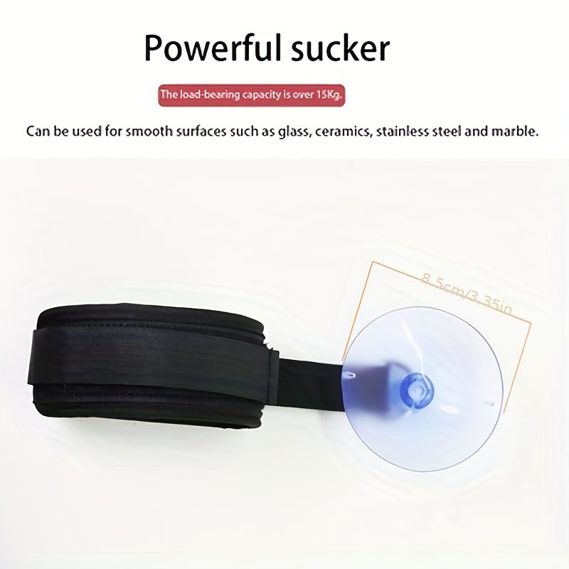 Pet Bathing Tool with Traction Rope and Suction Cup Hook
