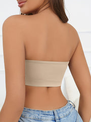 Seamless Bandeau Bra & Thongs Set