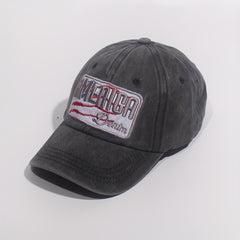 Summer Embroidery Patch Baseball Cap Sun Hat Men Women
