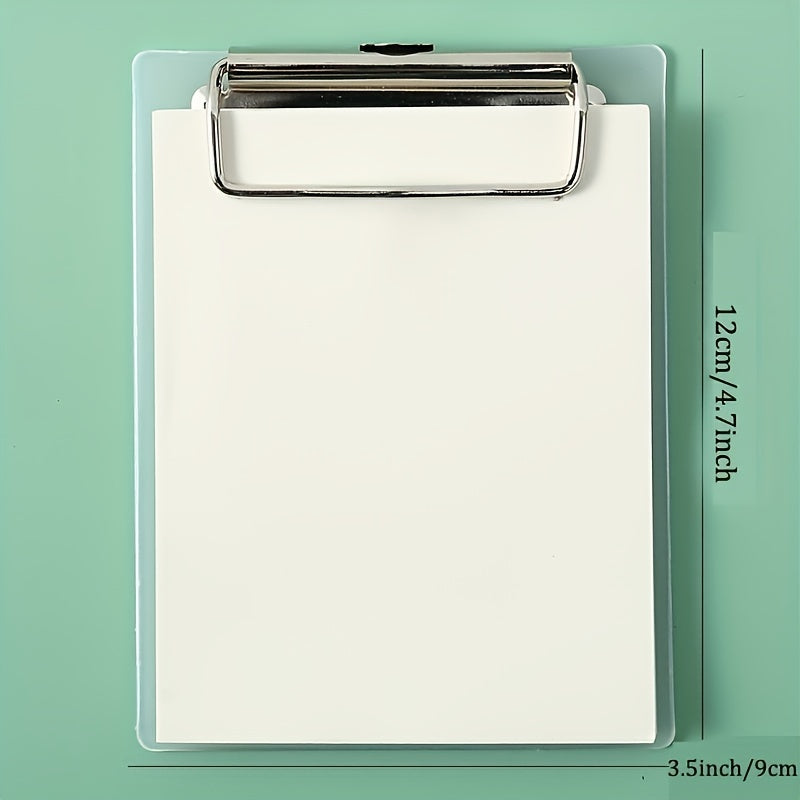 50 Sheets Mini Clipboard Notepads - Nurses, Students, Office - Fits