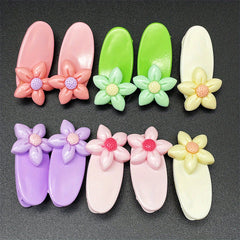 10pcs Flower Hair Clip Barrette Y2K Hair Slides Non Slip Accessory