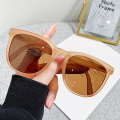Cat Eye Foldable Sunglasses For Women Men Portable Outdoor Eyewear