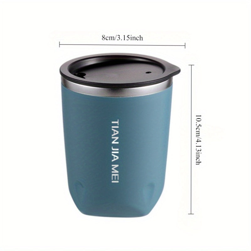 TINYJAME 304 Stainless Steel Travel Mug Insulated Leakproof BPA Porta