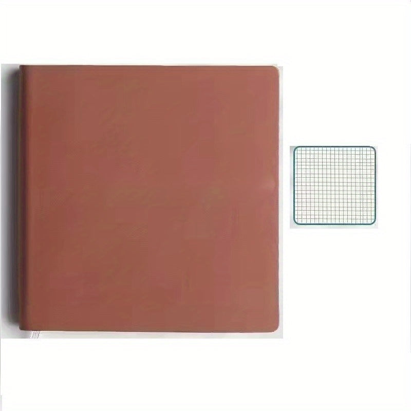 Square Grid Notebook Minimalist Style Grid Diary Book College Entrance Exam